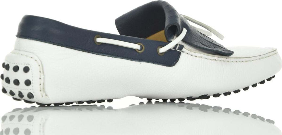 SUTOR-MANTELLASSI-Sutor-Mantellassi-Mocassino-Blu-e-Bianco-Uomo-Mod.C203B-da-uomo