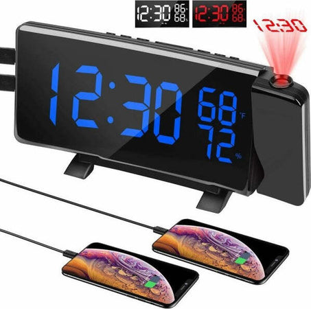 Sveglia-Orologio-Digitale-Da-Tavolo-Led-Curvo-Proiettore-Radio-Fm-Ygh313s