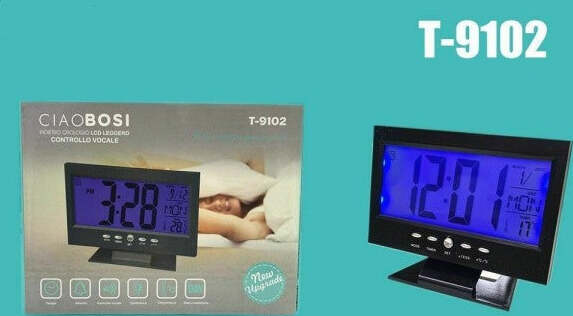 Sveglia-Orologio-Led-Multifunzione-Temperatura-Illuminazione-Display-T-9102