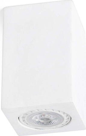 SVEN SQ Lampada plafoniera quadrata bianca Illuminazione/Illuminazione per interni/Lampadari lampade a sospensione e plafoniere/Plafoniere Led Mall Home - Napoli, Commerciovirtuoso.it