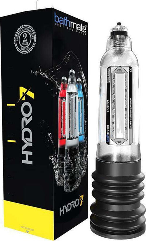 Sviluppatore a Pompa per Lui Idroterapia Bathmate Hydro 7 Clear Accrescimento Miglioramento Prestazioni Di Erezione Maschile 29 cm Salute e cura della persona/Erotismo e contraccezione/Sex toys/Masturbatori maschili/Masturbatori a coppa e accessori/Masturbatori a coppa manuali Kondorama - Martinsicuro, Commerciovirtuoso.it