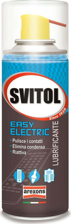 Svitol easy electric 200ml protettivo riattivante spray contatti lubrificante sbloccante penetrante protettivo Auto e Moto/Oli e liquidi/Grassi e lubrificanti La Zappa - Altamura, Commerciovirtuoso.it