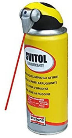 Svitol Lubrificante Spray 500ml Sbloccante Multifunzionale Nuovo Erogatore a Doppia Azione Arenoxs