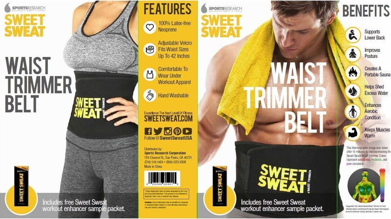 Sweet Sweat Fascia Dimagrante Brucia Grassi Dimagrire Addome Pancia Cosce Gambe Salute e Bellezza > Cura del corpo e viso > Fasce Dimagranti Trade Shop italia - Napoli, Commerciovirtuoso.it