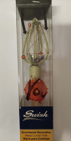 SWISH---BASTONE-PER-TENDE-ESTENSIBILE-90-160-DREAMY-AVORIO***