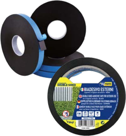 SYROM---NASTRO-BIADESIVO-V-FOAM-80-B-TERMO-19MM-X-10M