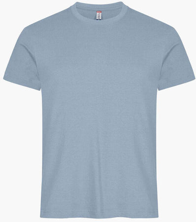 T-Shirt Clique Basic Azzurro 145 gr