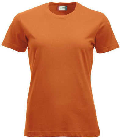 T-Shirt Clique Classic Arancio 160 gr Donna