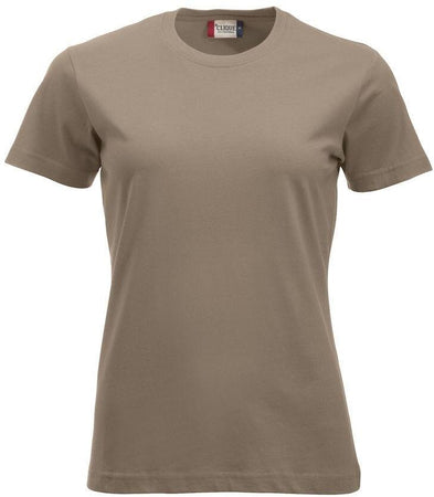 T-Shirt Clique Classic Caffe Latte 160 gr Donna