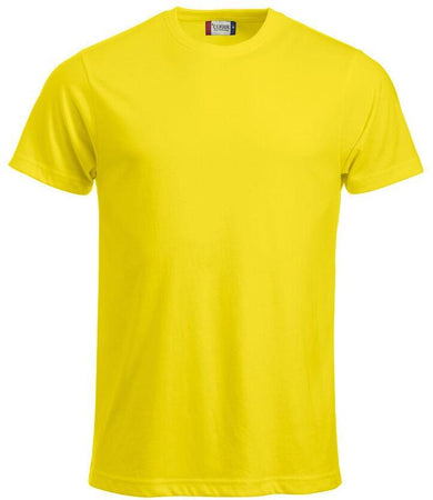 T-Shirt Clique Classic Giallo 160 gr