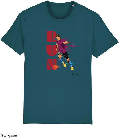 T-shirt da Uomo con stampa "Corri - Run" Maglia a Maniche Corte DREAMERS Brand