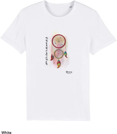 T-shirt da Uomo con stampa "Indiani acchiappasogni- Dreamcatcher" Maglia a Maniche Corte DREAMERS Brand