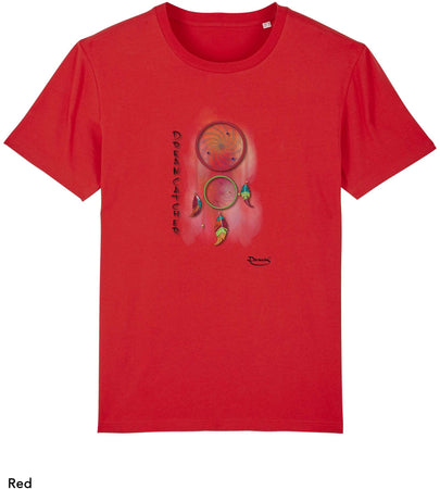 T-shirt da Uomo con stampa "Indiani acchiappasogni- Dreamcatcher" Maglia a Maniche Corte DREAMERS Brand