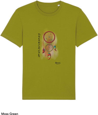 T-shirt da Uomo con stampa "Indiani acchiappasogni- Dreamcatcher" Maglia a Maniche Corte DREAMERS Brand