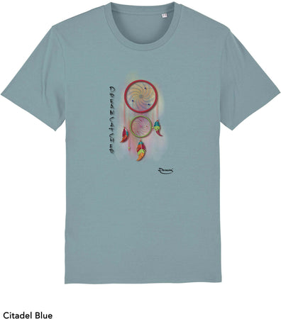 T-shirt da Uomo con stampa "Indiani acchiappasogni- Dreamcatcher" Maglia a Maniche Corte DREAMERS Brand
