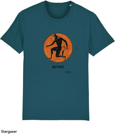 T-shirt da Uomo con stampa "Mito - Mythos" Maglia a Maniche Corte DREAMERS Brand
