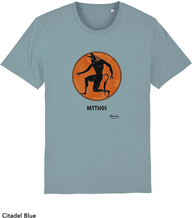 T-shirt da Uomo con stampa "Mito - Mythos" Maglia a Maniche Corte DREAMERS Brand