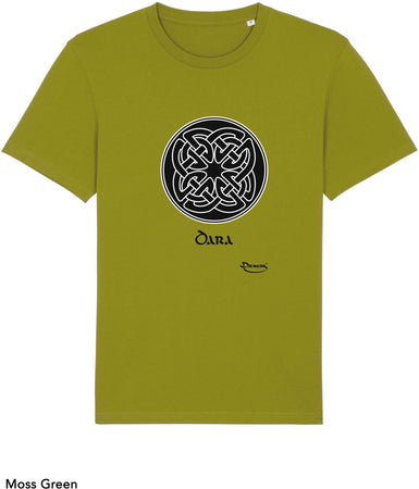 T-shirt da Uomo con stampa "Nodo celtico di Dara" Maglia a Maniche Corte DREAMERS Brand