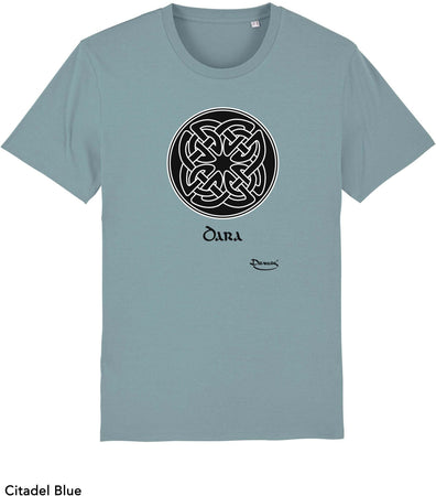 T-shirt da Uomo con stampa "Nodo celtico di Dara" Maglia a Maniche Corte DREAMERS Brand