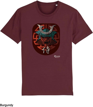 T-shirt da Uomo con stampa "Samurai" Maglia a Maniche Corte DREAMERS Brand