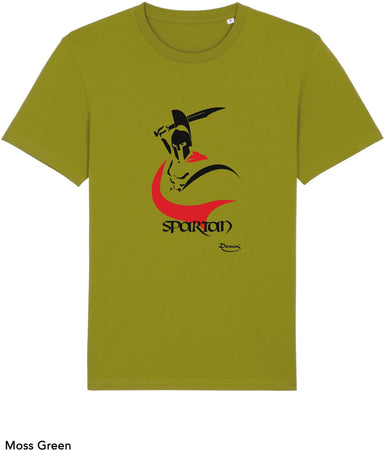 T-shirt da Uomo con stampa "Spartan" Maglia a Maniche Corte DREAMERS Brand
