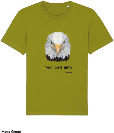 T-shirt da Uomo con stampa "Uccello del tuono - Thunder bird" Maglia a Maniche Corte DREAMERS Brand