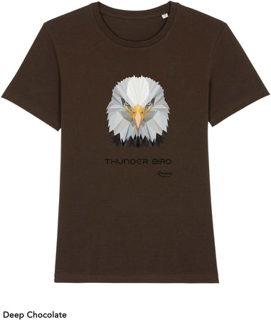 T-shirt da Uomo con stampa "Uccello del tuono - Thunder bird" Maglia a Maniche Corte DREAMERS Brand