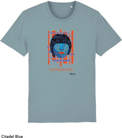 T-shirt da Uomo con stampa "Yanomami" Maglia a Maniche Corte DREAMERS Brand