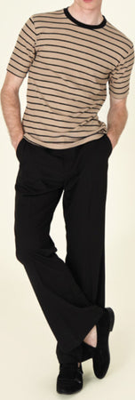 T-shirt-girocollo-rigata