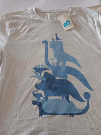 T-shirt In Cotone Biologico ( Spedizione Gratuita ) M o L Nuovo Con Cartellino Modello Colomba Blue Uomo