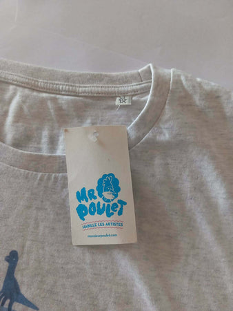 T-shirt In Cotone Biologico ( Spedizione Gratuita ) M o L Nuovo Con Cartellino Modello Colomba Blue Uomo