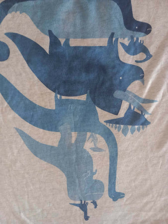 T-shirt In Cotone Biologico ( Spedizione Gratuita ) M o L Nuovo Con Cartellino Modello Colomba Blue Uomo