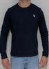 T-shirt manica lunga blu Moda/Uomo/Abbigliamento/T-shirt polo e camicie/Maglie a manica lunga Kanal 32 - Santa Maria di Licodia, Commerciovirtuoso.it