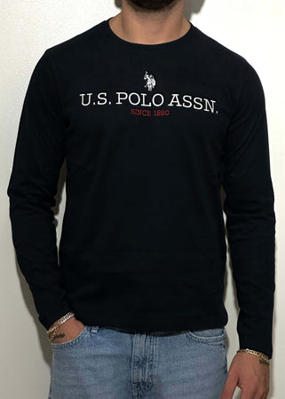 T-shirt manica lunga blu Moda/Uomo/Abbigliamento/T-shirt polo e camicie/Maglie a manica lunga Kanal 32 - Santa Maria di Licodia, Commerciovirtuoso.it