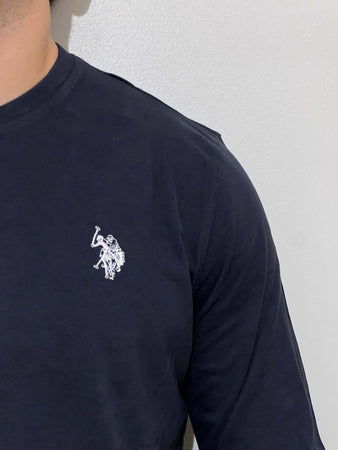 T-shirt manica lunga blu Moda/Uomo/Abbigliamento/T-shirt polo e camicie/Maglie a manica lunga Kanal 32 - Santa Maria di Licodia, Commerciovirtuoso.it
