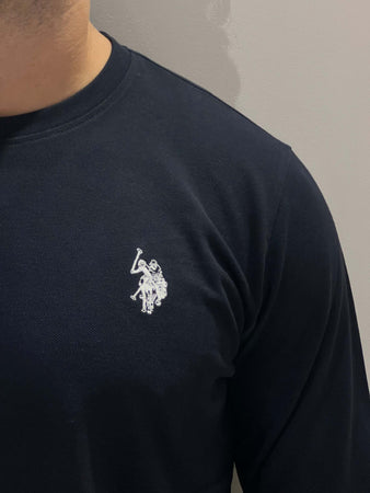 T-shirt manica lunga blu Moda/Uomo/Abbigliamento/T-shirt polo e camicie/Maglie a manica lunga Kanal 32 - Santa Maria di Licodia, Commerciovirtuoso.it