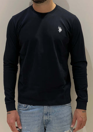 T-shirt manica lunga blu Moda/Uomo/Abbigliamento/T-shirt polo e camicie/Maglie a manica lunga Kanal 32 - Santa Maria di Licodia, Commerciovirtuoso.it
