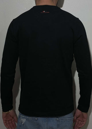 T-shirt manica lunga nero Moda/Uomo/Abbigliamento/T-shirt polo e camicie/Maglie a manica lunga Kanal 32 - Santa Maria di Licodia, Commerciovirtuoso.it