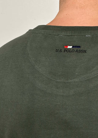 T-shirt manica lunga verde militare Moda/Uomo/Abbigliamento/T-shirt polo e camicie/Maglie a manica lunga Kanal 32 - Santa Maria di Licodia, Commerciovirtuoso.it