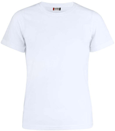 T-Shirt Neon Bianco T-Shirt Poliestere Effetto Cotone