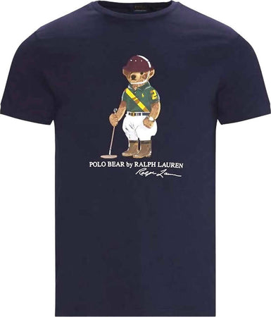T-Shirt Uomo Ralph Lauren T-Shirt Bear Orsetto in Cotone Maglia Casual Maniche Corte Girocollo Slim Fit Moda/Uomo/Abbigliamento/T-shirt polo e camicie/T-shirt Euforia - Bronte, Commerciovirtuoso.it