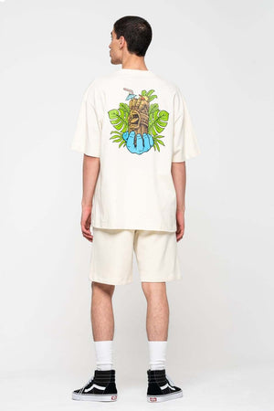 T-Shirt Uomo Santa Cruz Tiki Hand Maglia Off White Bianca Maniche Corte E Girocollo 100% Cotone Biologico Moda/Uomo/Abbigliamento/T-shirt polo e camicie/T-shirt Snotshop - Roma, Commerciovirtuoso.it