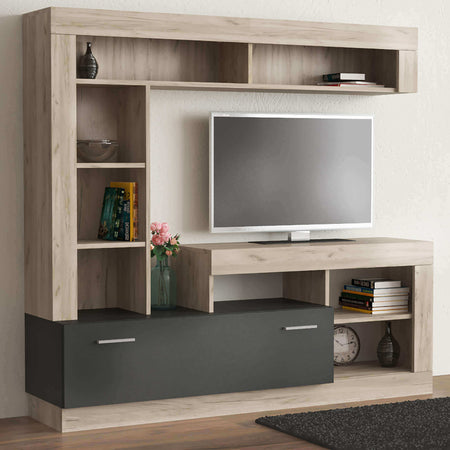TACITO---parete-attrezzata-soggiorno-170x42x170-h-Rovere-grigio-Milani-Home
