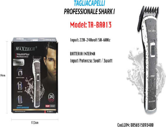 Taglia-Capelli-Barba-Maxtech-Per-Uomo-Impermeabile-Rasoio-Elettrico-Ta-ba013