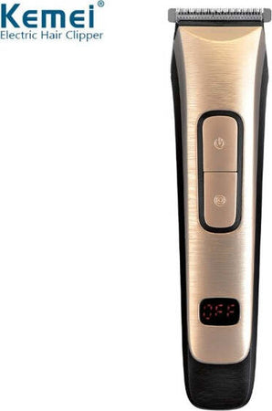 Taglia-Capelli-Elettrico-4-Pettini-Rasoio-Regola-Barba-Ricaricabile-Con-Display