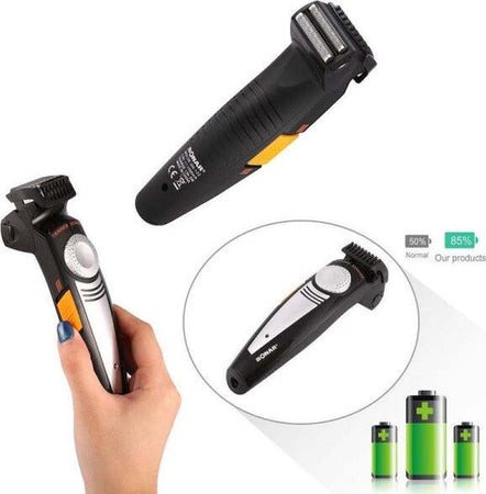 Taglia-Capelli-Ricaricabile-Impermeabile-Rasoio-Regola-Barba-Basette-Sn132