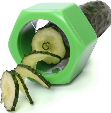 TAGLIA ZUCCHINE E ORTAGGI A SPIRALE A FORMA DI DADO TEMPERA VERDURE Casa e cucina/Utensili da cucina/Affettaverdure e mandolini da cucina Trade Shop italia - Napoli, Commerciovirtuoso.it