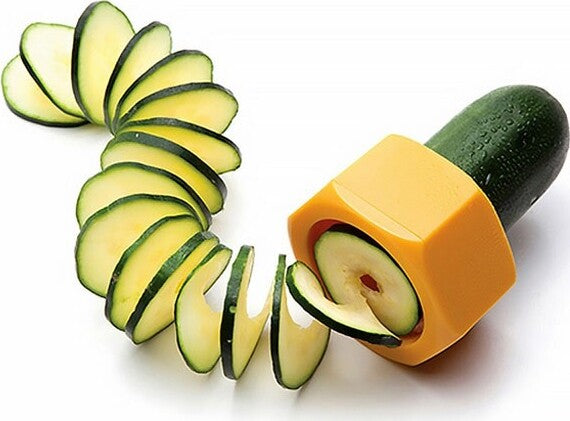 TAGLIA ZUCCHINE E ORTAGGI A SPIRALE A FORMA DI DADO TEMPERA VERDURE Casa e cucina/Utensili da cucina/Affettaverdure e mandolini da cucina Trade Shop italia - Napoli, Commerciovirtuoso.it