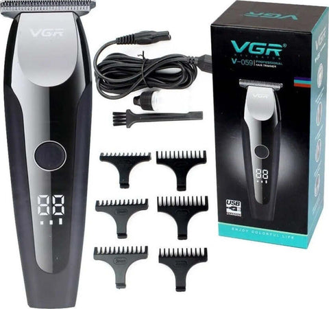 Tagliacapelli-Elettrico-Professionale-Trimmer-Barba-Ricaricabile-Pettini-V-059