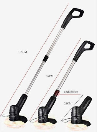Tagliaerba-Tosaerba-Elettrico-Portatile-Ricaricabile-Telescopico-Erba-Prato-0826